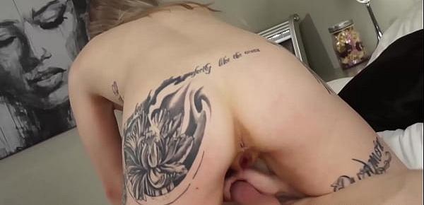  PORNSTARPLATINUM Kinky Inked GIrl Kaiia Eve Rides Hard Dick